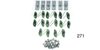 1956 MOULDING CLIPS - image 1