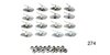 1956 MOULDING CLIPS - image 1