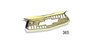 Crest Emblems for 1955-1957 Chevy Tri-Five Bel Air