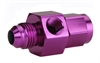 Inline Swivel Tee -6AN 1/8" NPT Port - image 1