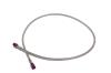 Steel Braided Hose 2 ft -3AN Purple Ends - image 1