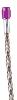 Steel Braided Hose 1 ft Purple Ends (-4AN) - image 1