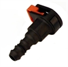 Quick Connect Fuel Line Fitting 3/8" x 3/8" x 180 - image 1