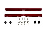 LSXR Billet Fuel Rail Kit LS3/LS7 Red with Fittings, O-Rings, Hardware - image 1