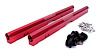 LSXR Billet Fuel Rail Kit LS2 Red with Fittings, O-Rings, Hardware