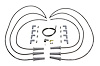 Universal FireWire Plug Wires 8.5mm 6 Cylinder Straight Boot - image 1