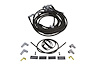 BIG BLOCK CHEVY 8.5MM HIGH HEAT SLEEVED SPARK PLUG WIRE SET 90 DEGREE BOOT HEI UNDER HEADERS - image 1