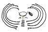FORD WINDSOR 8.5MM HIGH HEAT SLEEVED SPARK PLUG WIRE SET - image 1