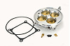4-Barrel Throttle Body 4150-Style Flange Polished - image 1