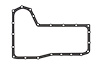 Lower Oil Pan Gasket 2016-2017 For Nissan Titan XD 5.0L Fits Cummins Diesel - image 1