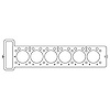C14104-059 Lamborghini 3.5L V12 Cylinder Head Gasket