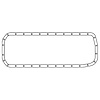 C14117-094 Nissan RB20E/RB20DE/RB20DET/RB25DET Oil Pan Gasket - image 1