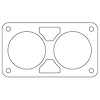 C15079 Ford 4.6L DOHC Throttle Body Gasket - image 1