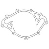 C15094 Ford 289/302/351 Windsor Water Pump Gasket - image 1