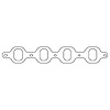 C15106-060 Ford FR9 Intake Manifold Gasket Set - image 1