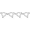 C15107-030 Ford FR9 V8 Exhaust Manifold Gasket Set - image 1