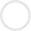 C15108 Holley Airhorn Carburetor Gasket - image 1