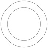C15124 Ford 59A Flathead V8 Oil Drain Plug Gasket - image 1
