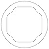 C15132 Ford 8BA/8CM Flathead V8 Oil Pump Relief Nut Gasket - image 1