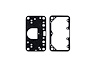 C15182 Holley 2300/4150/4160 Metering Block and Fuel Bowl Gasket Kit - image 1