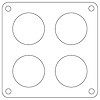 C15239 Holley 4500 Dominator Carburetor Gasket - image 1