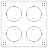 C15314FC Holley Dominator Carburetor Gasket - image 1