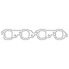 C15325HTS Chevrolet Big Block V8 Exhaust Manifold Gasket Set - image 1