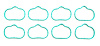Intake Manifold Gasket Set for Ford 5.0L, 5.2L - image 1