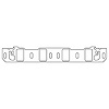 C15649-060 Ford Windsor Intake Manifold Gasket Set - image 1