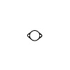 C4716-032 Mitsubishi 6G72 Thermostat Gasket - image 1