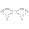 C4872-059 Subaru EJ25D Intake Manifold Gasket Set - image 1