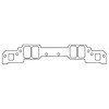 C5293 Chevrolet Gen-1 Small Block V8 Intake Manifold Gasket Set - image 1