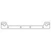 C5308-032 GM SB2.2 Small Block V8 Valley Gasket Set - image 1