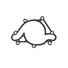 C5561-018 Chyrsler Magnum V8 Water Pump Gasket