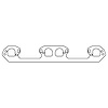 C5571-064 Chrysler R3 Block V8 Exhaust Manifold Gasket Set - image 1