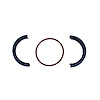 C5672 Chevrolet 400 Gen-1 Small Block V8 Rear Main Seal - image 1