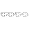 C5896C Chevrolet Mark-IV; GM Gen-V/VI Big Block V8 Exhaust Manifold Gasket Set - image 1