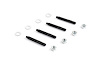CF1005 Carburetor Studs 2 in. Black Oxide Finish - image 1