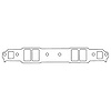 CP5528 Chevy Gen-1 Small Block V8 Intake Manifold Gaskets - image 1