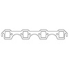 CP5898 Ford 302/351W V8 Exhaust Manifold Gasket - image 1