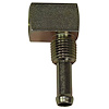 12598 90 Degree Fitting For PA Pump, 3/8 in. Hose Barb x 1/4 in. NPT - image 1