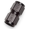 640003 6AN Female To 6AN Female Straight Swivel Coupler, Black - image 1