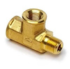 BF18T 1/8 in. NPT Male to 1/8 in. NPT Female Brass Tee Fitting - image 1
