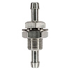 BH-516 5/16 in. Hose Barb to 5/16 in. Hose Barb Bulkhead Fitting