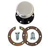 PBC-2 2 in. Tall Bolt-On Fuel Filler Neck Kit w/ Aluminum Cap - image 1