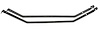 ST116 1973-75 Nova, Omega & Ventura Gas Tank Straps - image 1