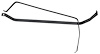 ST50 1970-74 Barracuda, Cuda, and Challenger Gas Tank Straps - image 1