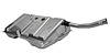 TM2799C-T EFI Fuel Tank for 1993-1997 Chevrolet Camaro Pontiac Firebird [15-Gallon, Silver] - image 1