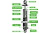 Rear Coil-Over Shock Extended Height: 17" - image 3