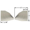 Front Motor Plate Ford FE 352-428 - image 1